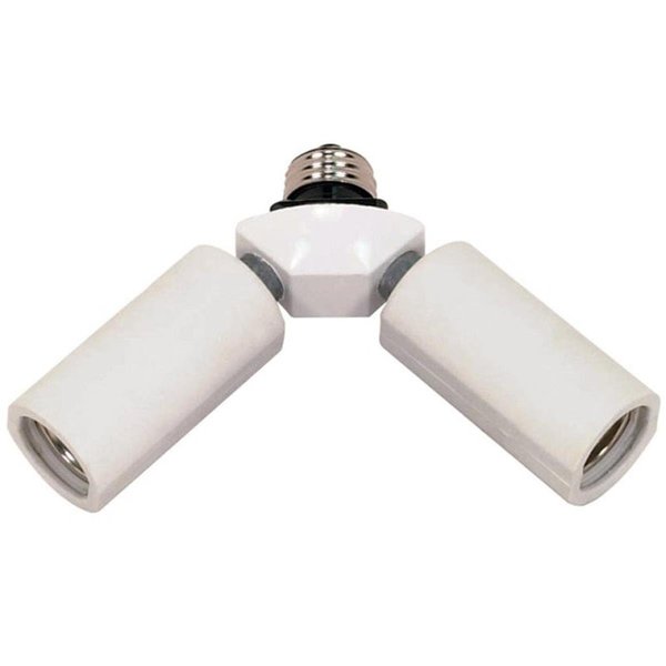 Supershine 77607 Two Light Socket Adapter 150 watt Medium SU2515991